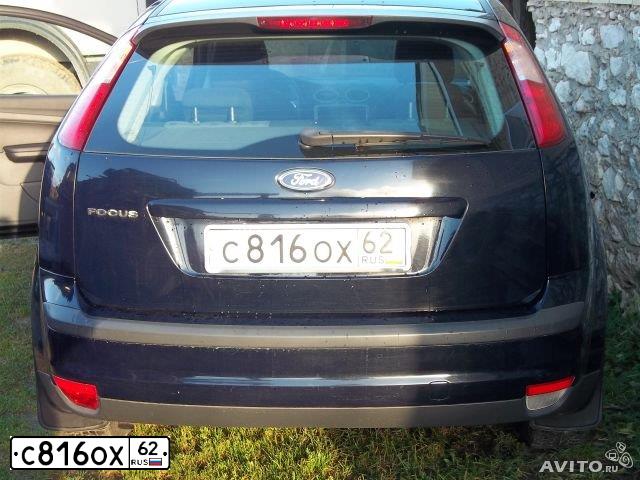 Фото автомобиля ФОРД ФОКУС, 2006 — госномер О158АЕ250. Цвет: Темно-синий