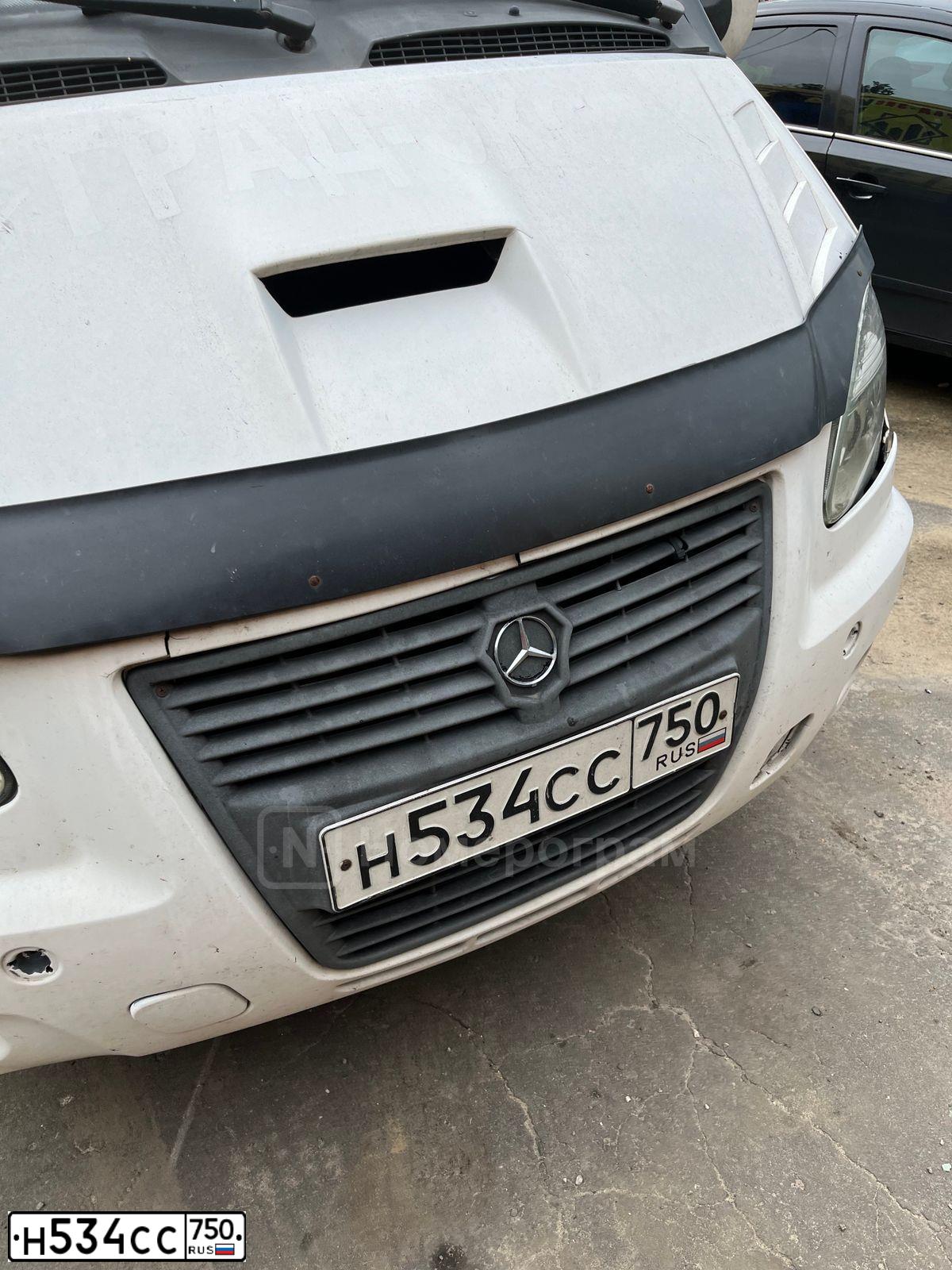 Фото автомобиля GAZ 3302 EL, 2006 — госномер А007ТВ150. Цвет: Белый