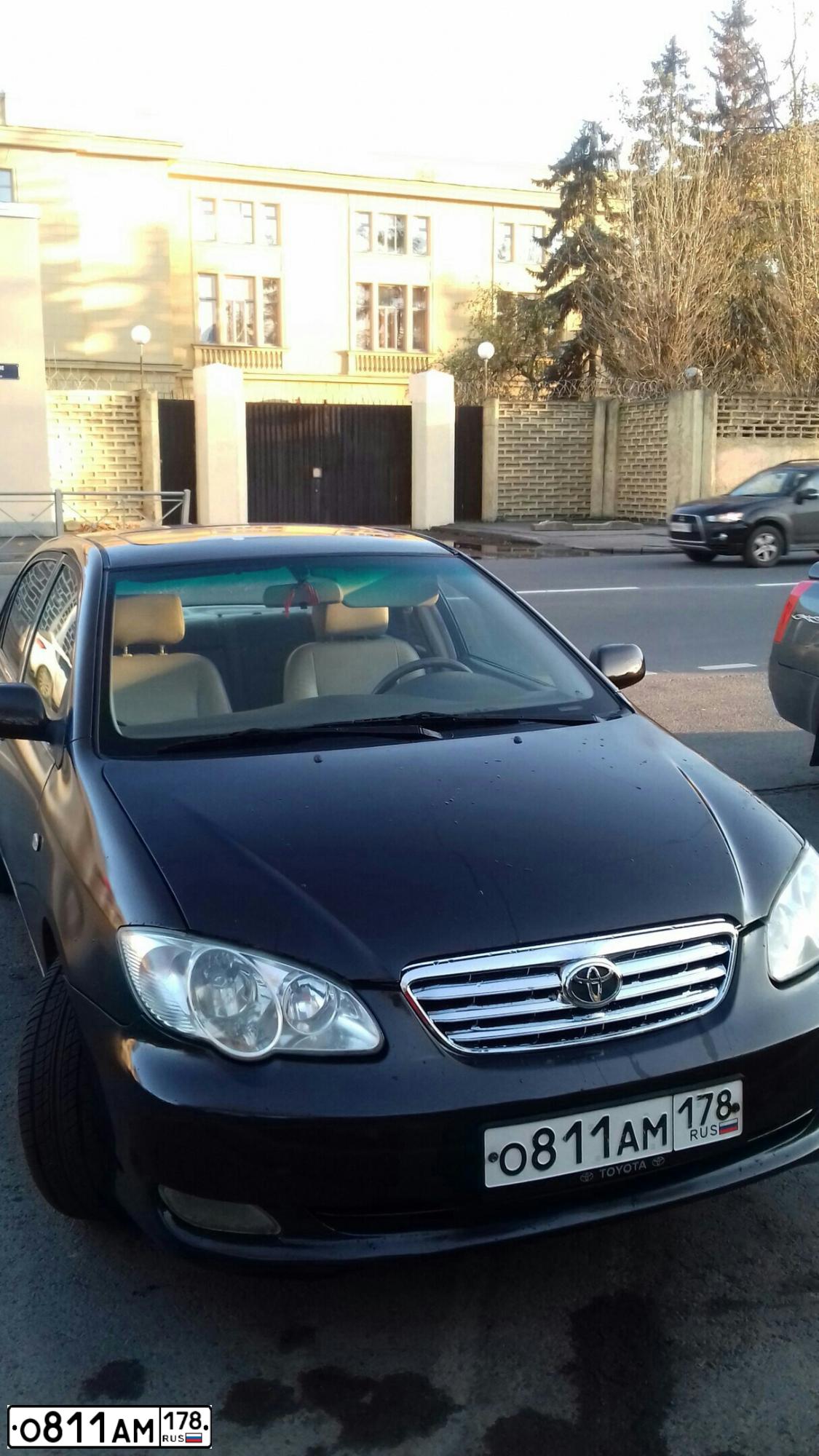 Фото автомобиля BYD F3, 2008 — госномер Н819ЕВ10. Цвет: ЧЕРНЫЙ