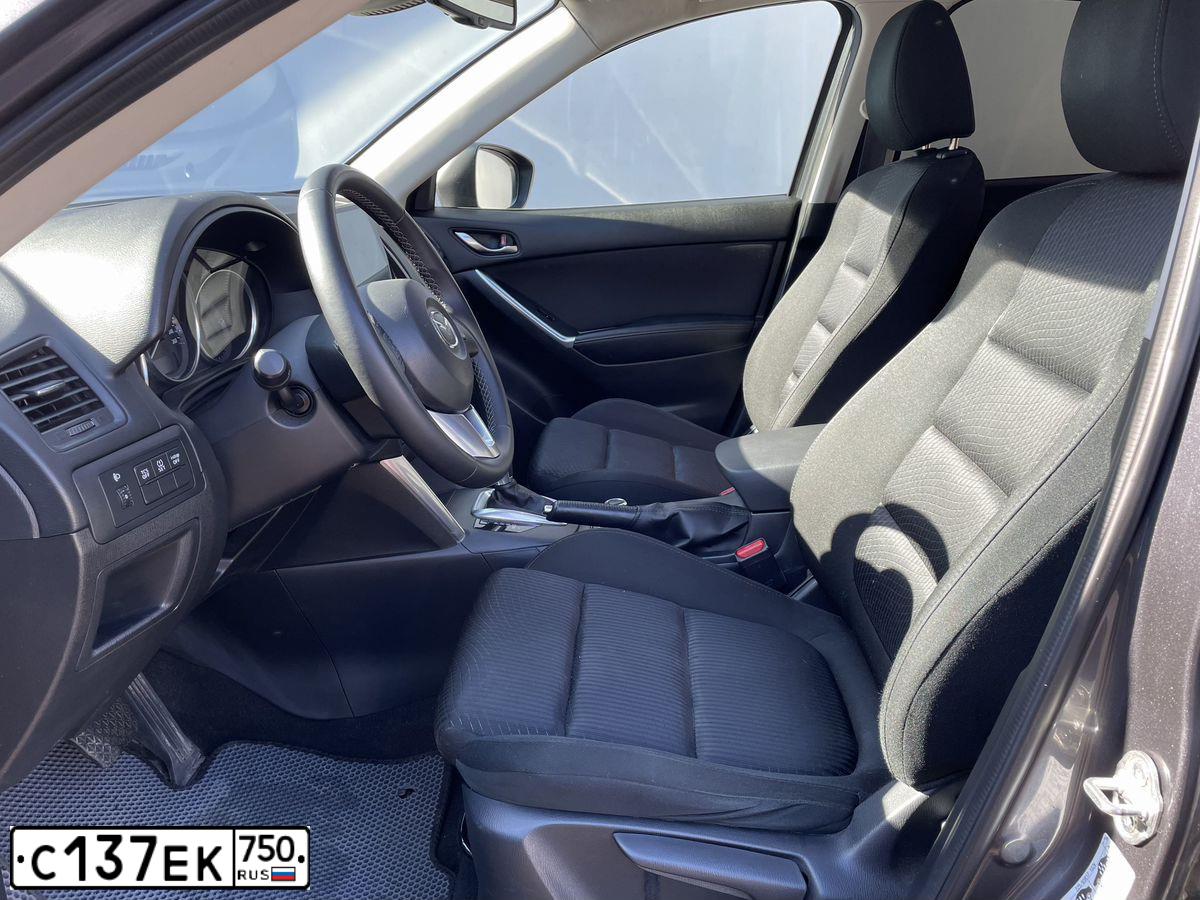 Фото автомобиля MAZDA CX-5, 2014 — госномер С137ЕК750. Цвет: Серый