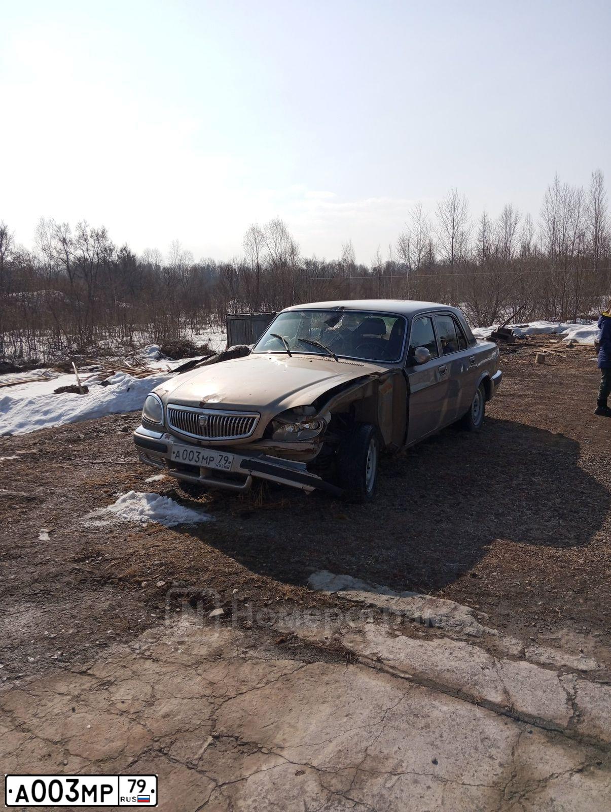 Фото автомобиля GAZ 3110 WOLGA, 2006 — госномер А003МР27. Цвет: СЕРЕБРИСТЫЙ