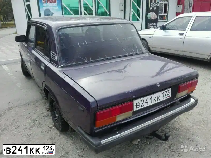 Фото автомобиля LADA 2107, 1998 — госномер Т179ХЕ77. Цвет: ФИОЛЕТОВЫЙ