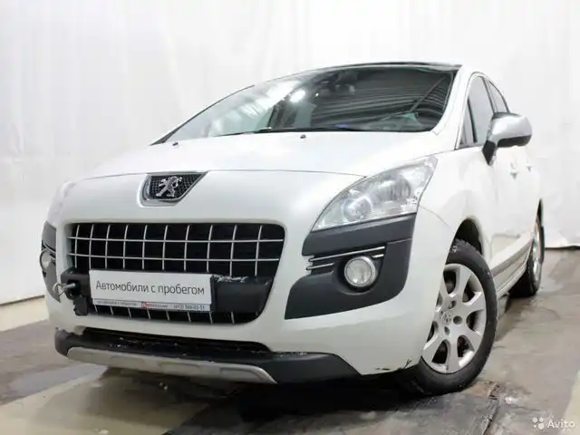 Фото автомобиля PEUGEOT 3008, 2011 — госномер М509ОР13. Цвет: Белый