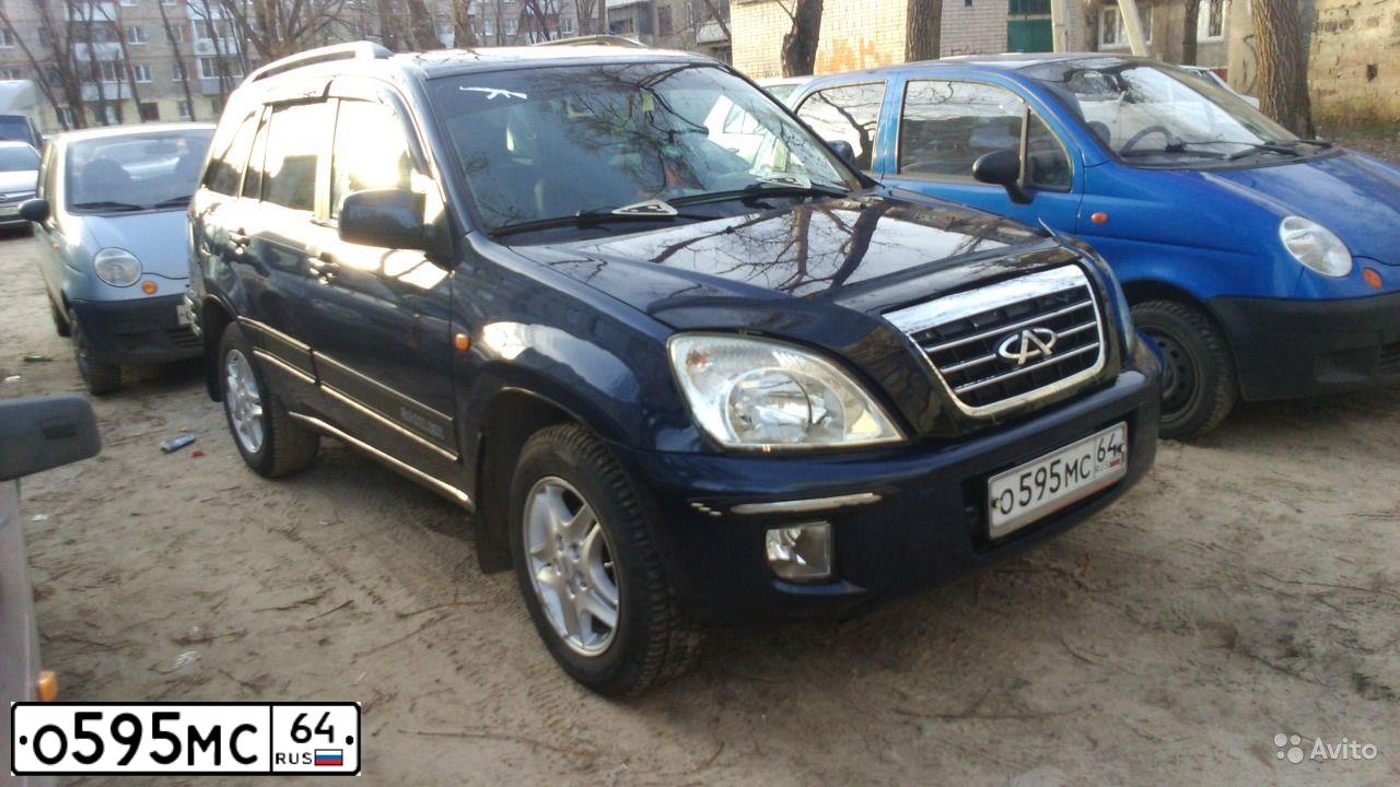 Фото автомобиля CHERY TIGGO, 2008 — госномер О231ВМ48. Цвет: СИНИЙ