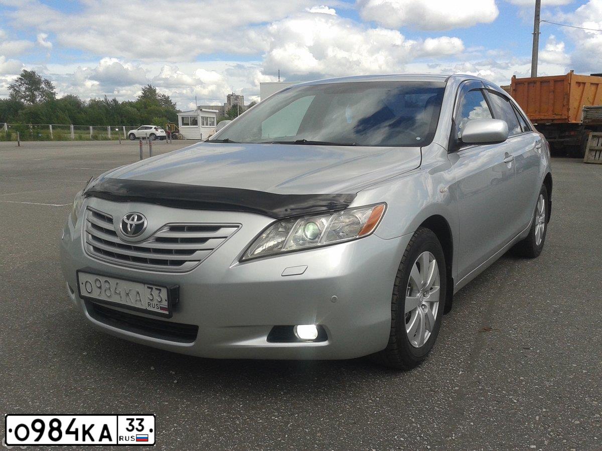 Фото автомобиля TOYOTA CAMRY, 2007 — госномер А777РУ37. Цвет: СЕРЕБРИСТЫЙ