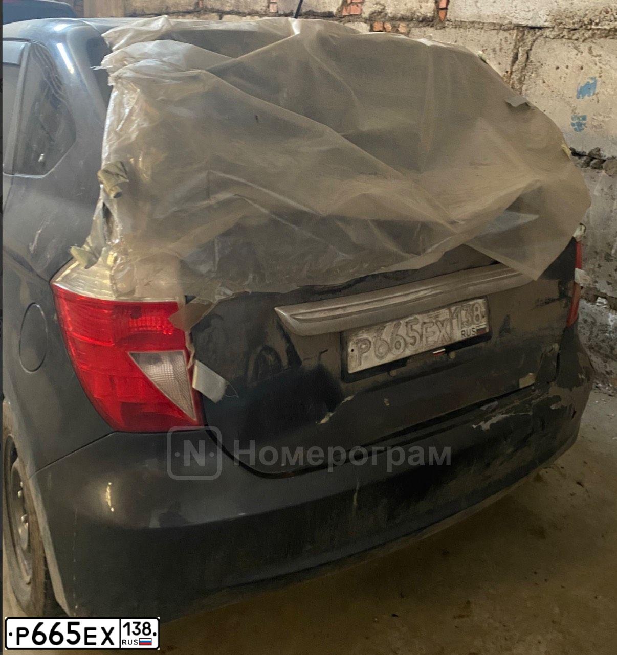 Фото автомобиля HONDA EDIX, 2004 — госномер Р665ЕХ138
