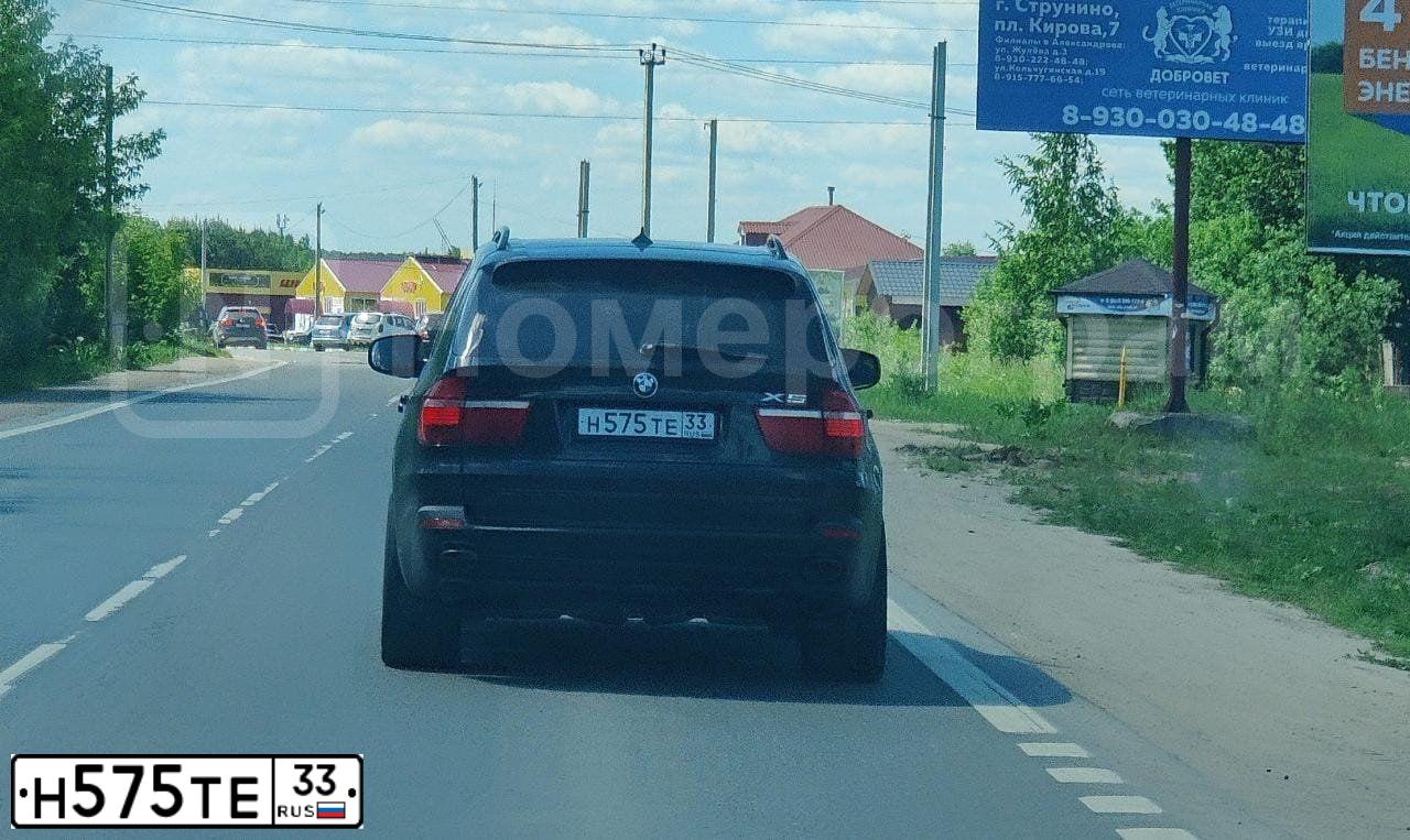 Фото автомобиля BMW X5, 2007 — госномер В309ВТ180. Цвет: ЧЕРНЫЙ