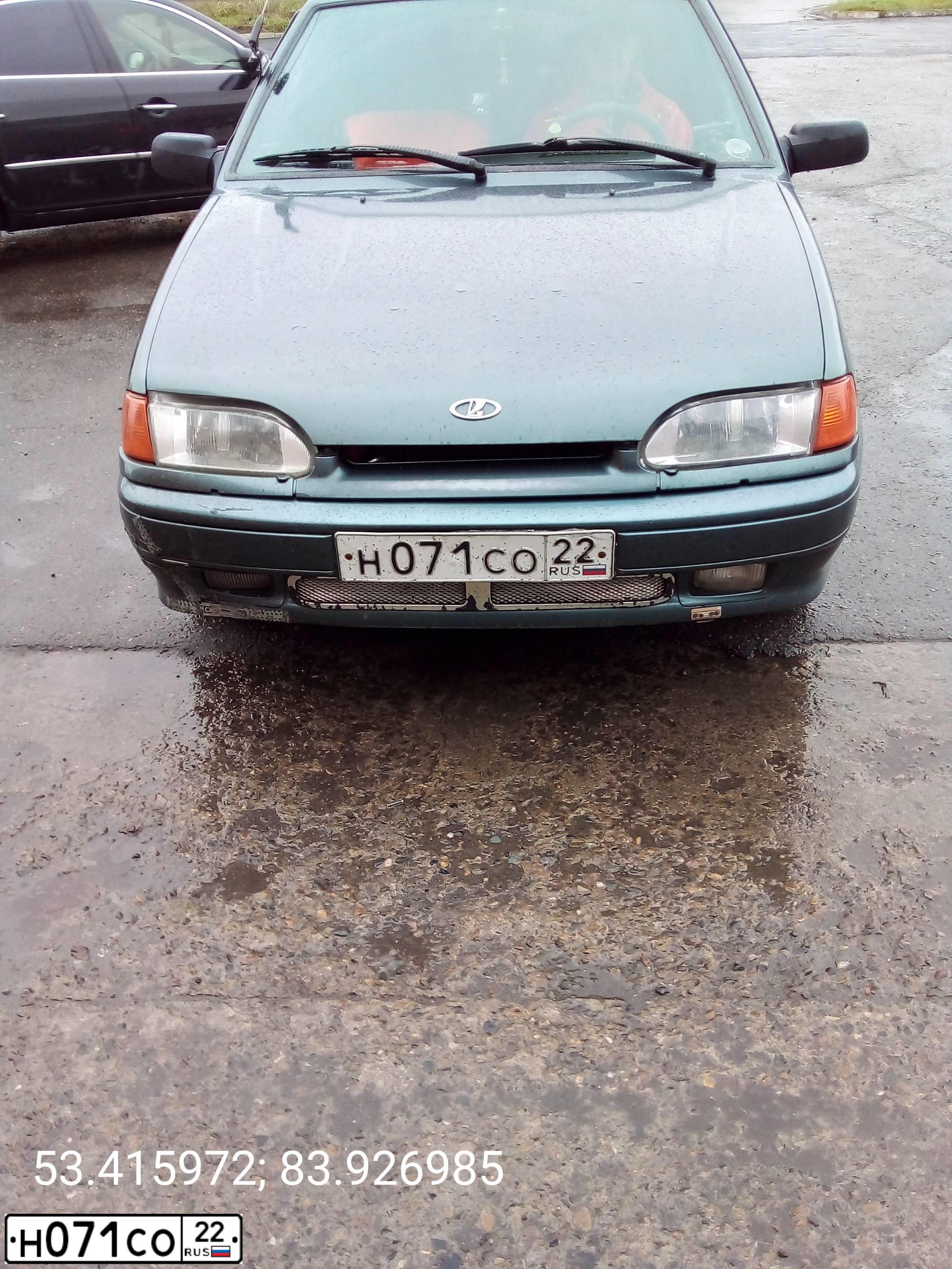 Фото автомобиля LADA 2115 SAMARA, 2010 — госномер Р225ТМ154. Цвет: СЕРО-СИНЕ-ЗЕЛЕНЫЙ