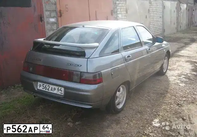 Фото автомобиля LADA 2112 LADA, 2007 — госномер А532ВХ136. Цвет: средний серо-зеленый металлик