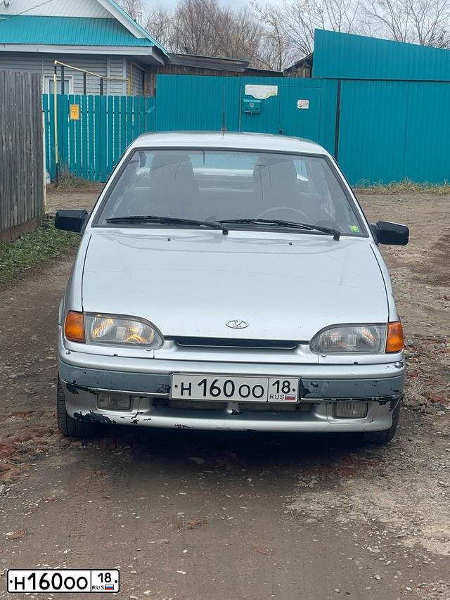 Фото автомобиля LADA 2170 PRIORA, 2011 — госномер С336ХТ18. Цвет: СИНЕ-ЧЕРНЫЙ