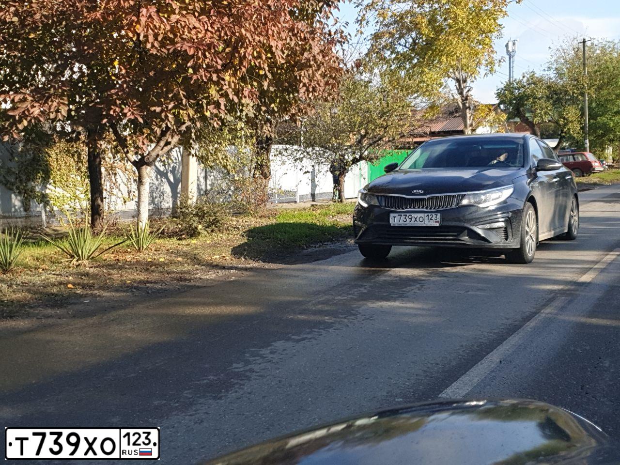 Фото автомобиля KIA MAGENTIS  OPTIMA, 2019 — госномер С367ВВ193. Цвет: ЧЕРНЫЙ