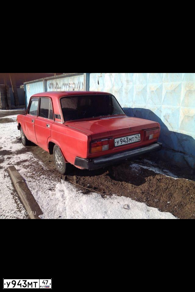 Фото автомобиля ВАЗ 21053, 2000 — госномер У943МТ47. Цвет: КРАСНЫЙ