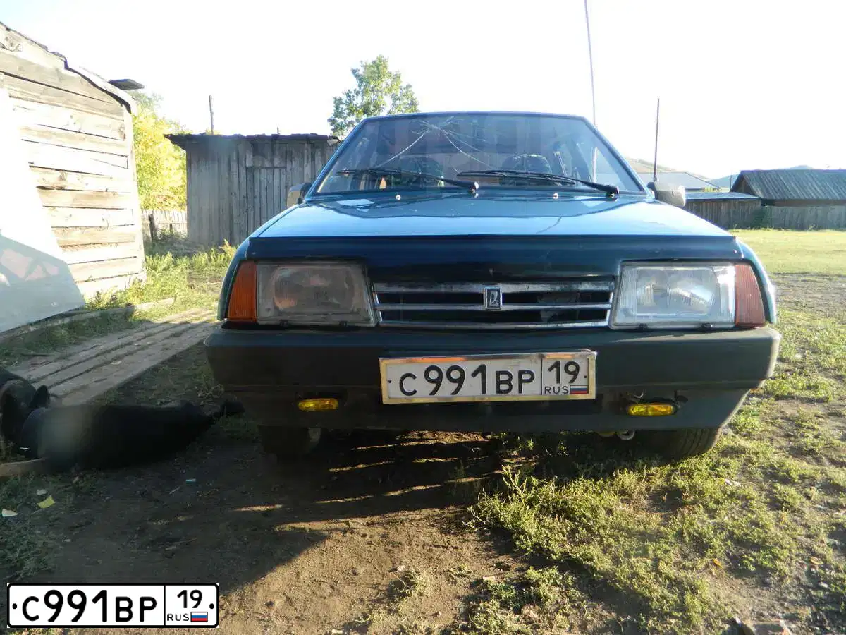 Фото автомобиля LADA 2109 SAMARA, 1996 — госномер С991ВР19. Цвет: ЗЕЛЕНЫЙ