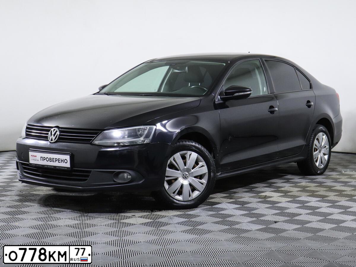 Фото автомобиля VOLKSWAGEN JETTA, 2013 — госномер О778КМ77. Цвет: ЧЕРНЫЙ