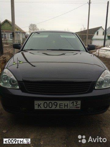 Фото автомобиля MITSUBISHI LANCER, 2007 — госномер М698ЕО13. Цвет: ЧЕРНЫЙ