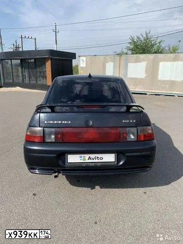 Фото автомобиля LADA 2110 LADA, 2005 — госномер М460СК702. Цвет: ГРАФИТОВЫЙ МЕТАЛЛИК