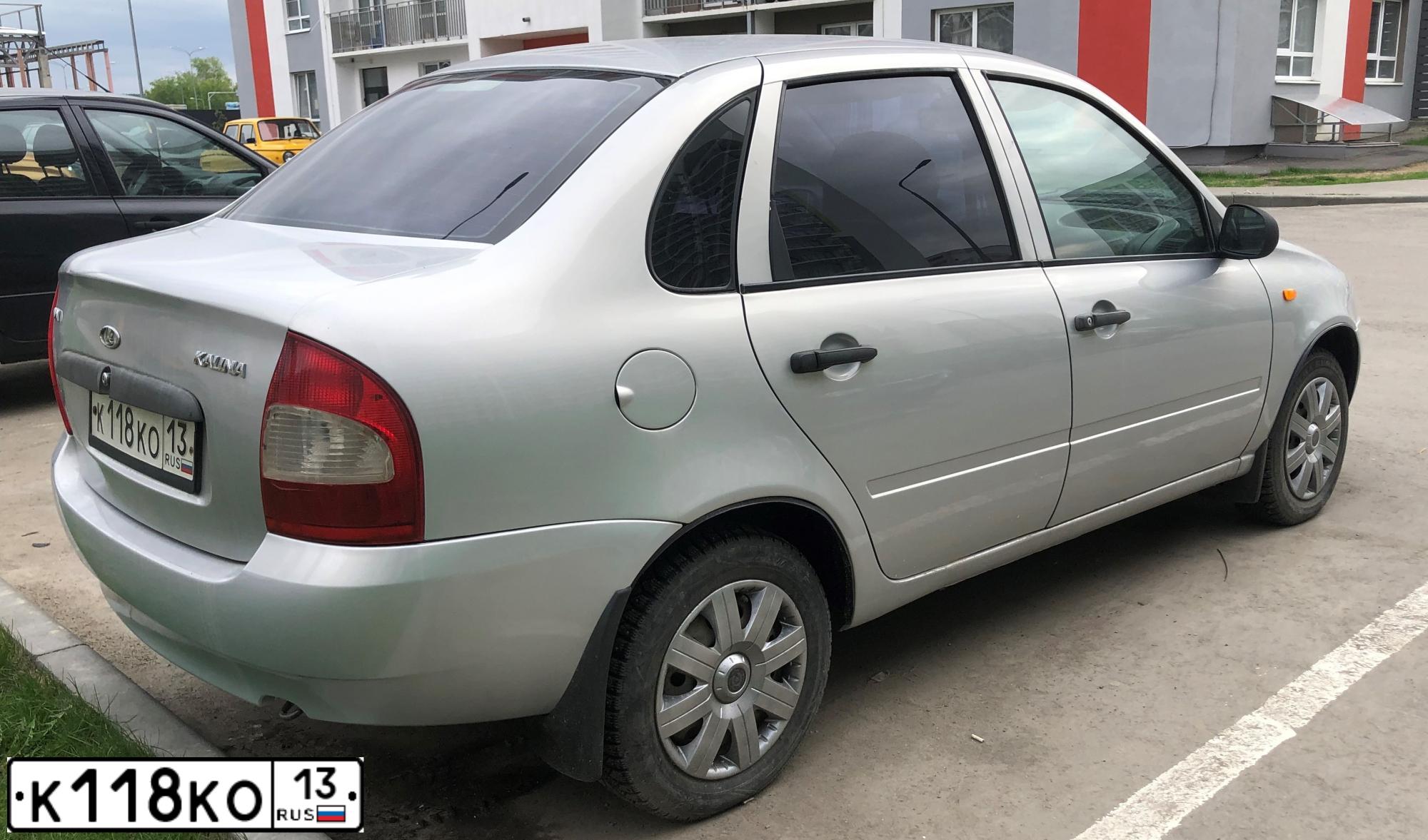 Фото автомобиля LADA KALINA, 2008 — госномер С638РХ58