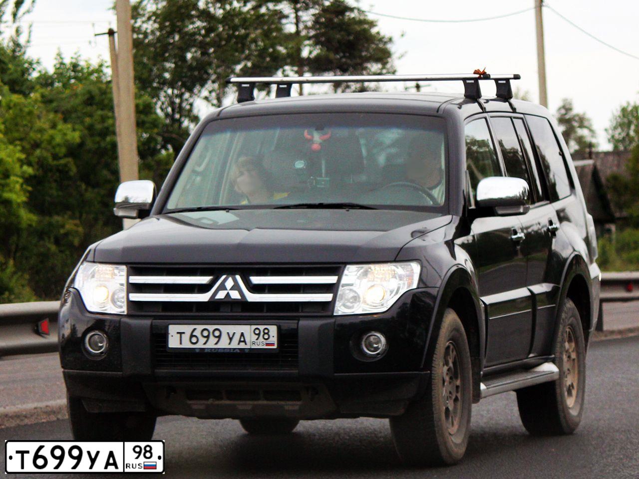 Фото автомобиля MITSUBISHI PAJERO, 2007 — госномер А230СР797. Цвет: ЧЕРНЫЙ