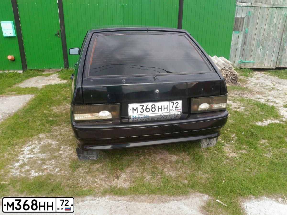 Фото автомобиля LADA 2114 SAMARA, 2009 — госномер М368НН72. Цвет: ТЕМНО-ЗЕЛЕНЫЙ