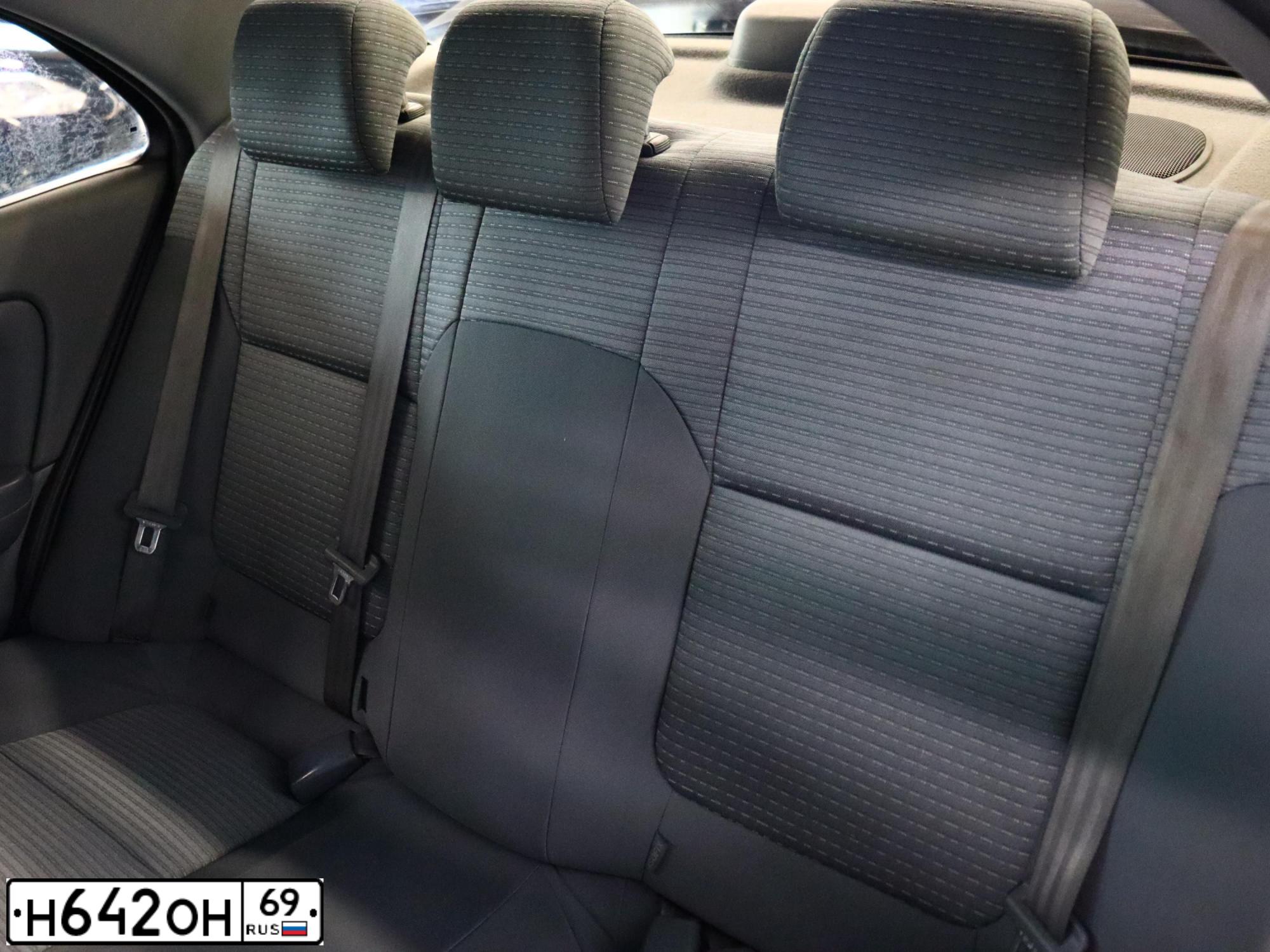 Фото автомобиля NISSAN ALMERA, 2007 — госномер Н642ОН69. Цвет: синий