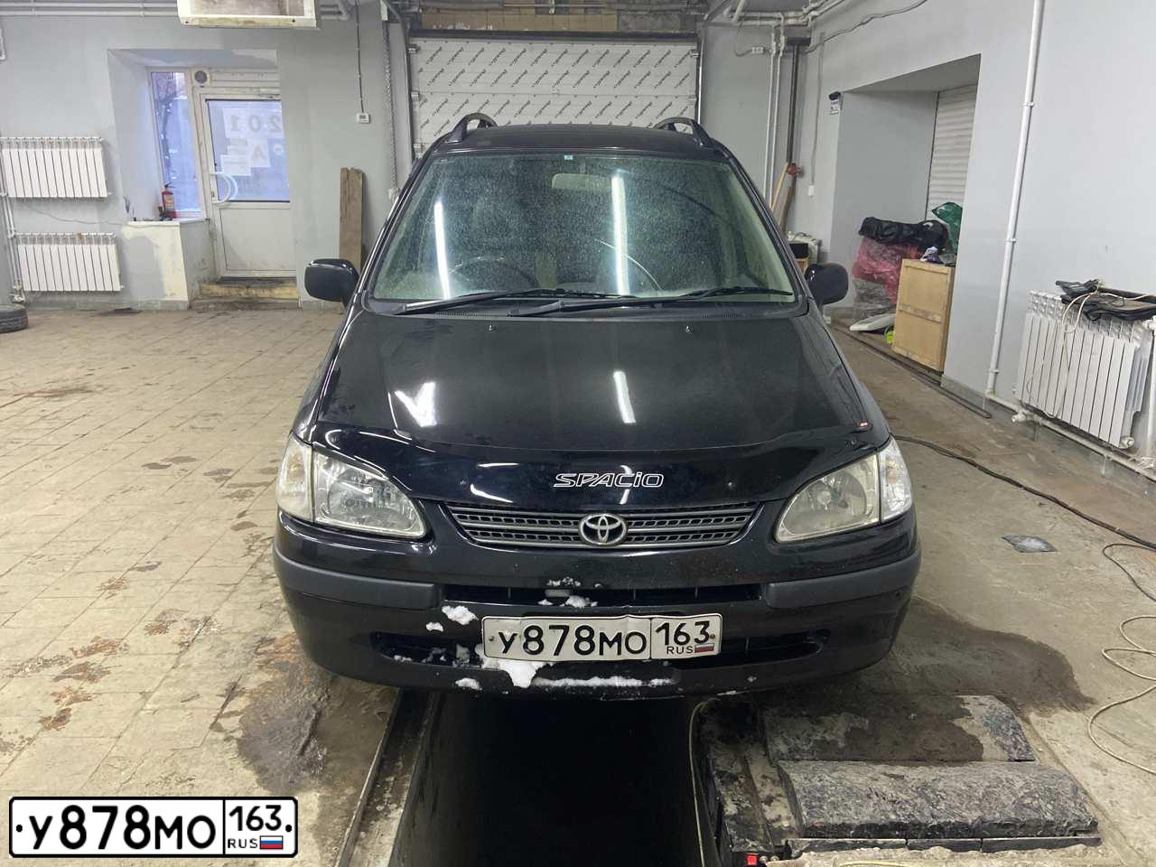 Фото автомобиля TOYOTA COROLLA SPACIO, 1999 — госномер Х294ЕЕ55