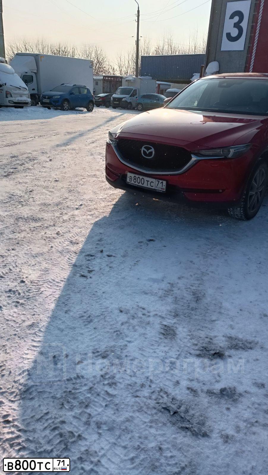 Фото автомобиля MAZDA 6, 2012 — госномер М116НЕ16. Цвет: Коричневый