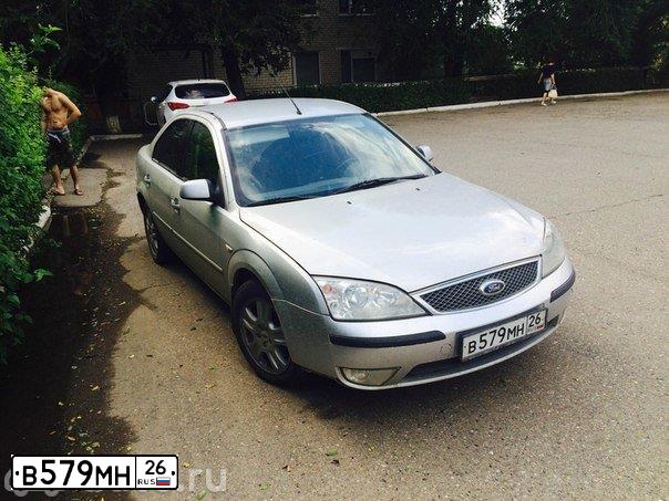 Фото автомобиля ФОРД МОНДЕО, 2003 — госномер В282ТС09. Цвет: СЕРЕБРИСТЫЙ