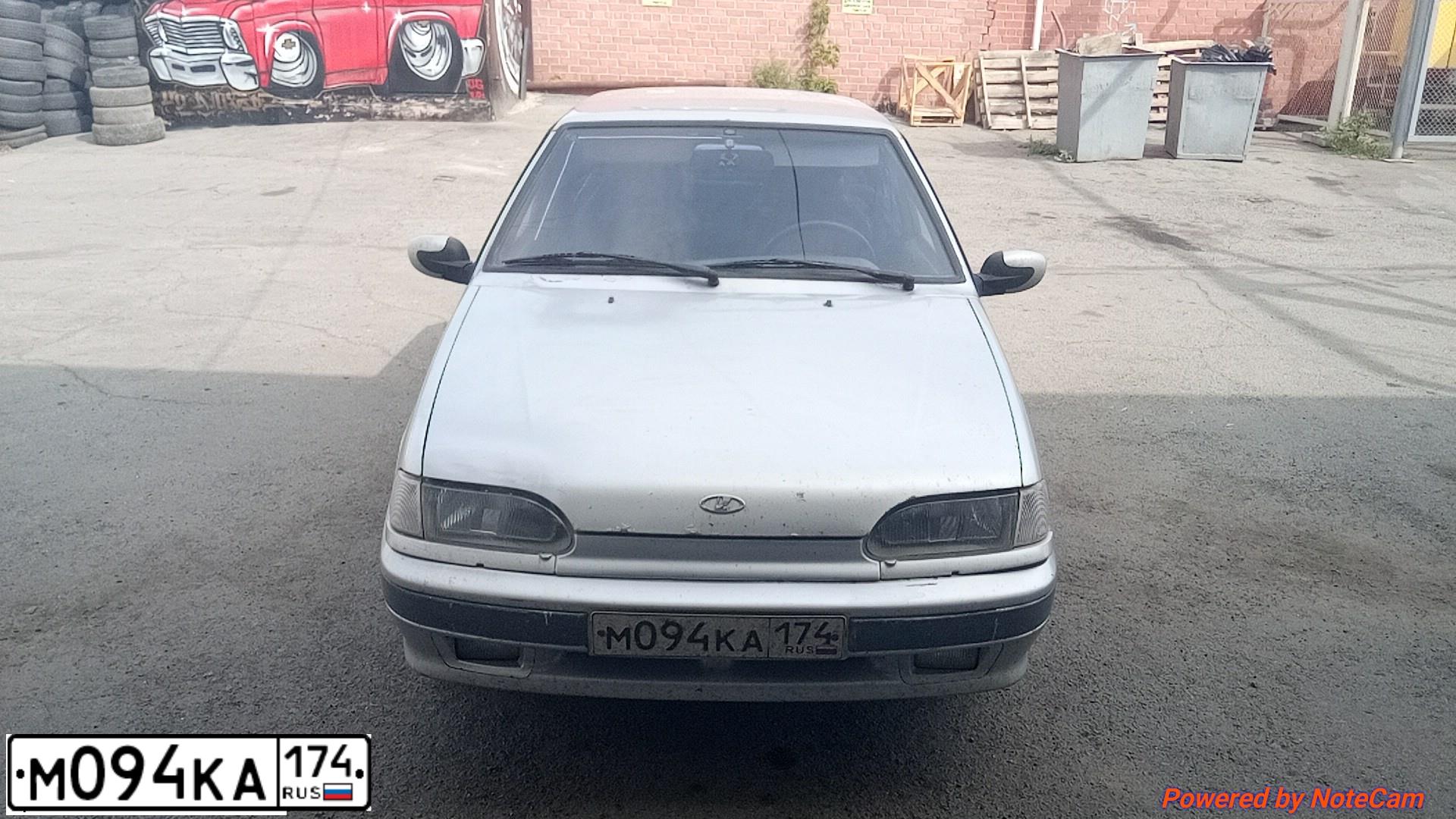 Фото автомобиля LADA 2115 SAMARA, 2007 — госномер М094КА174. Цвет: СЕРЕБРИСТЫЙ