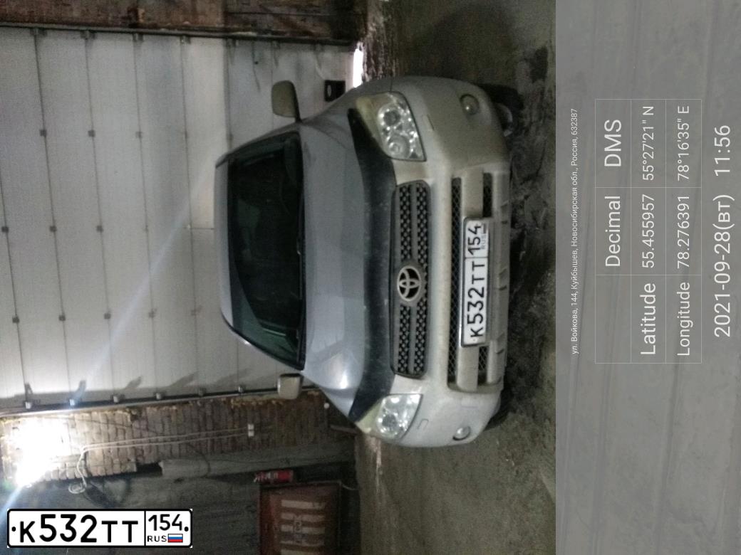 Фото автомобиля TOYOTA RAV4, 2008 — госномер О331ОО52. Цвет: СВЕТЛО-СЕРЫЙ