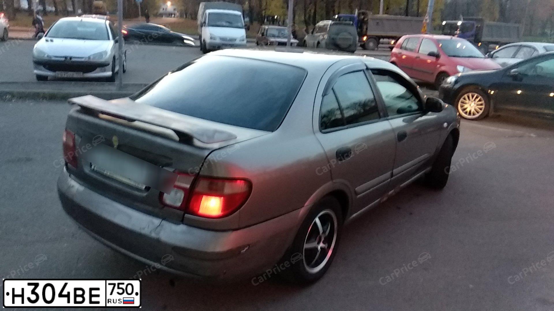 Фото автомобиля NISSAN ALMERA, 2005 — госномер Е856МУ82. Цвет: БЕЖЕВЫЙ