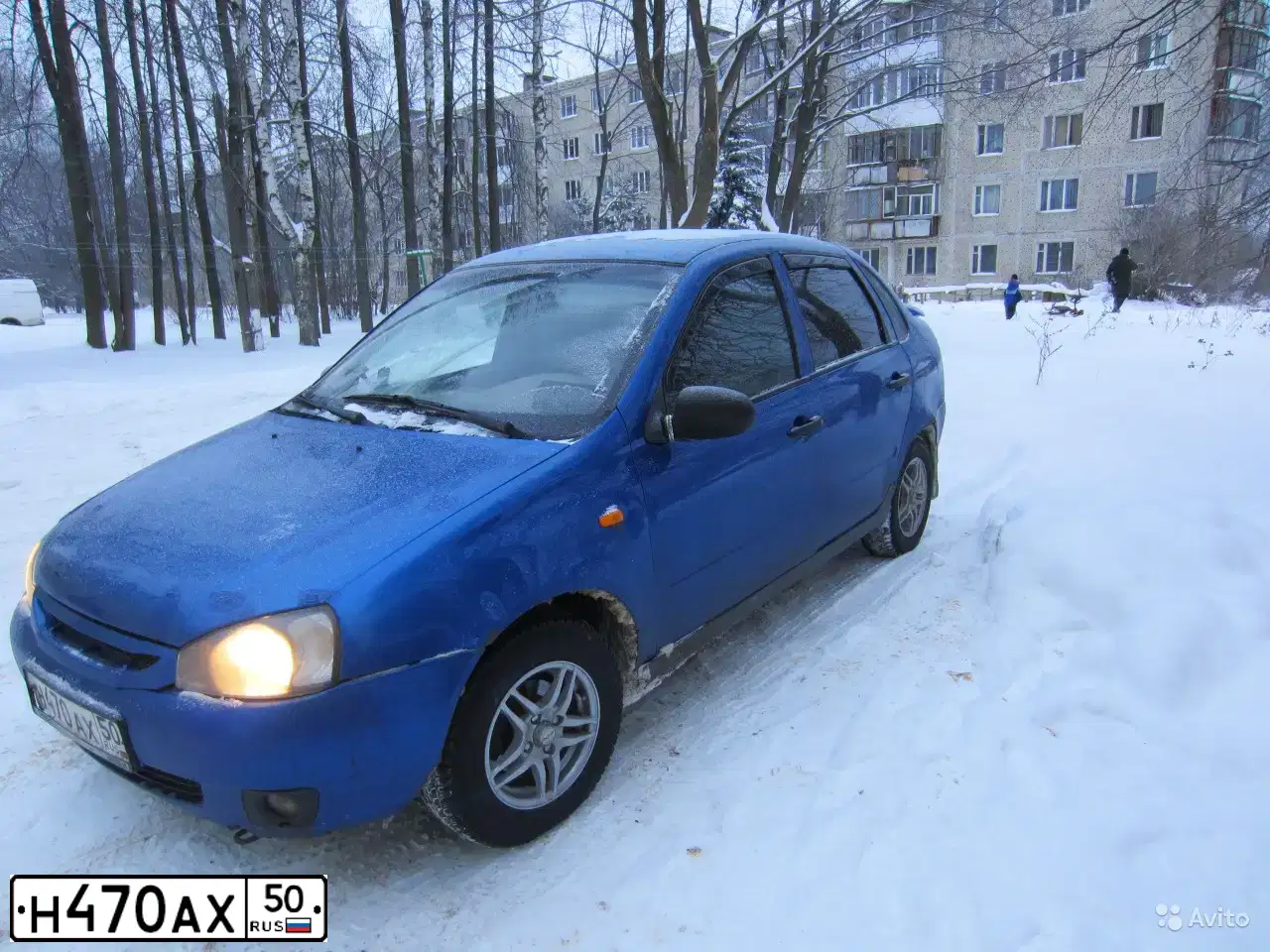 Фото автомобиля LADA 1118 KALINA, 2006 — госномер Е549РР53. Цвет: СИНИЙ МЕТАЛЛИК
