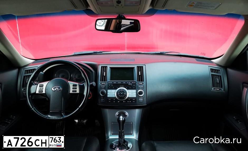 Фото автомобиля INFINITI QX70 /FX/, 2006 — госномер А726СН763. Цвет: СЕРЫЙ