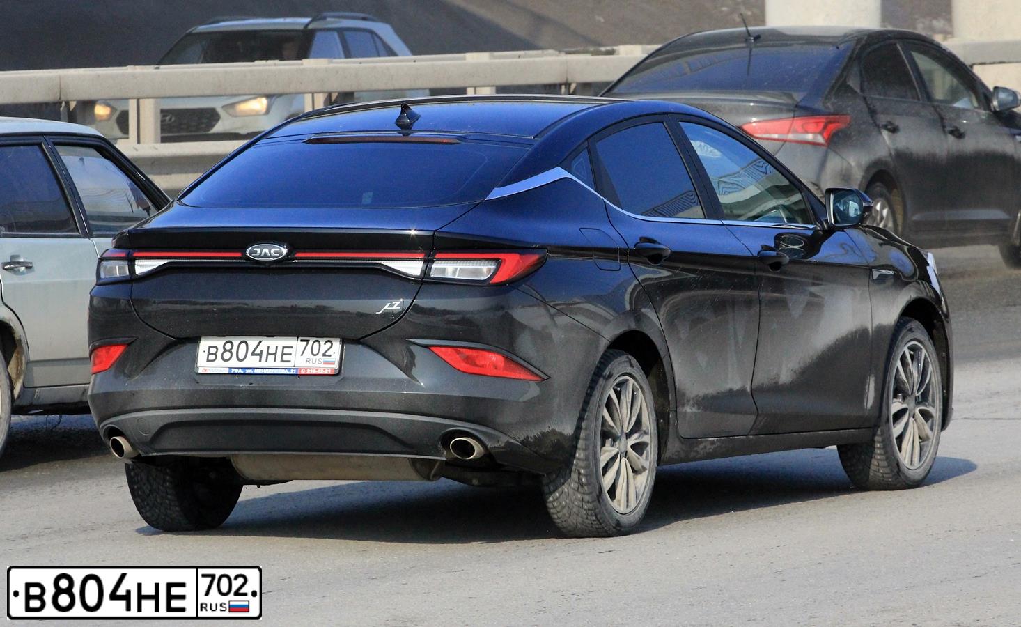 Фото автомобиля JAC J7, 2021 — госномер К854ВУ702