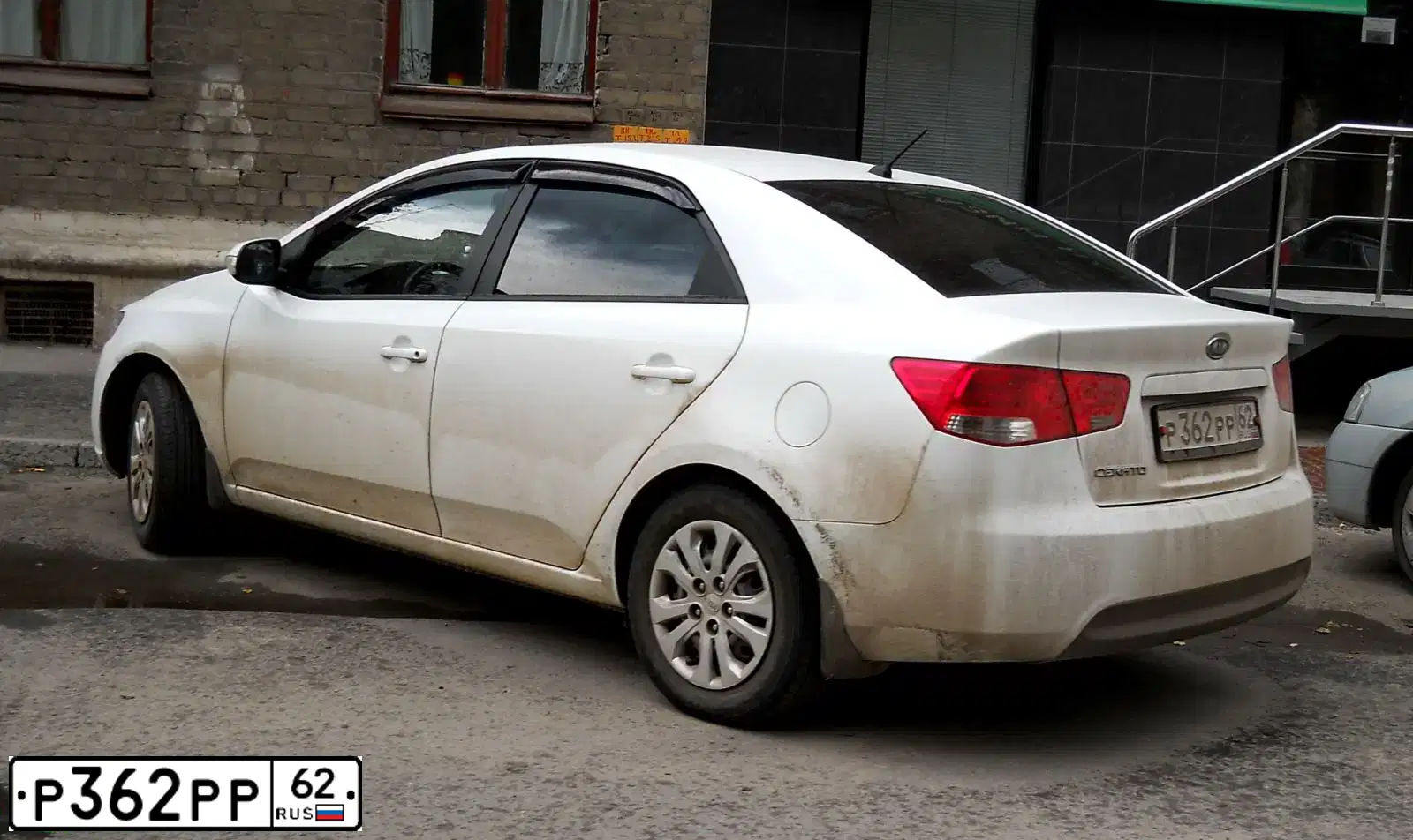 Фото автомобиля KIA CEE'D, 2007 — госномер Т868РТ62. Цвет: Серо-голубой