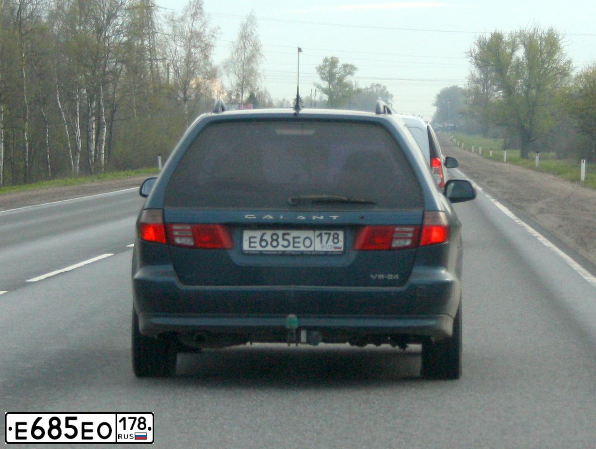 Фото автомобиля MITSUBISHI GALANT, 1997 — госномер М638ОО134. Цвет: ЗЕЛЕНО-СИНИЙ