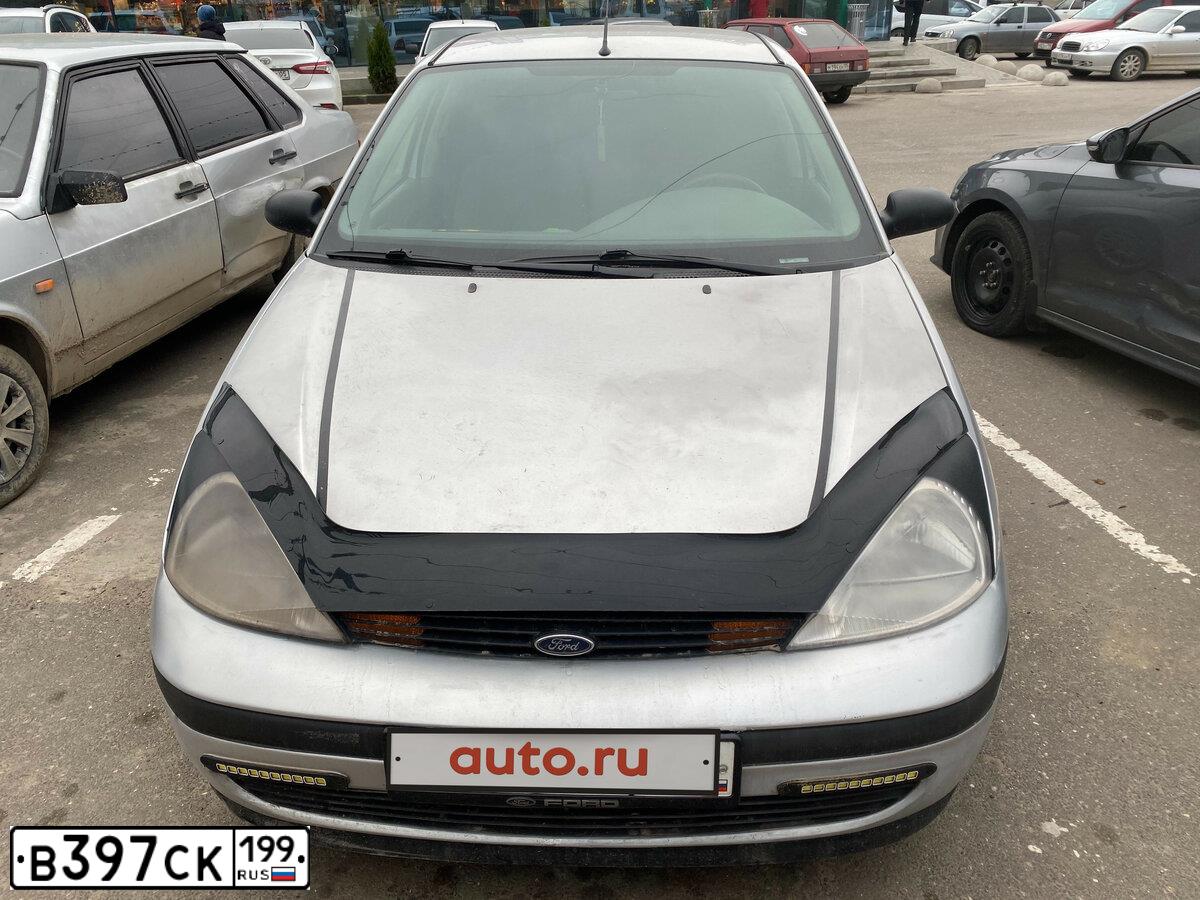 Фото автомобиля FORD FOCUS, 2000 — госномер В397СК199. Цвет: СЕРЕБРИСТЫЙ