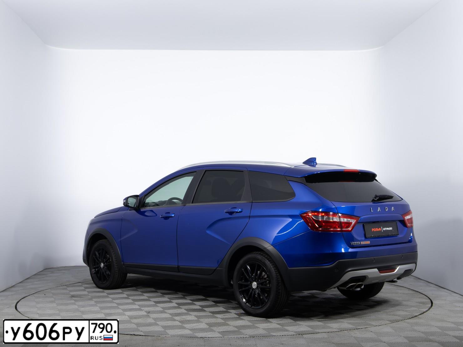 Фото автомобиля LADA VESTA, 2021 — госномер Т425ОУ193. Цвет: синий
