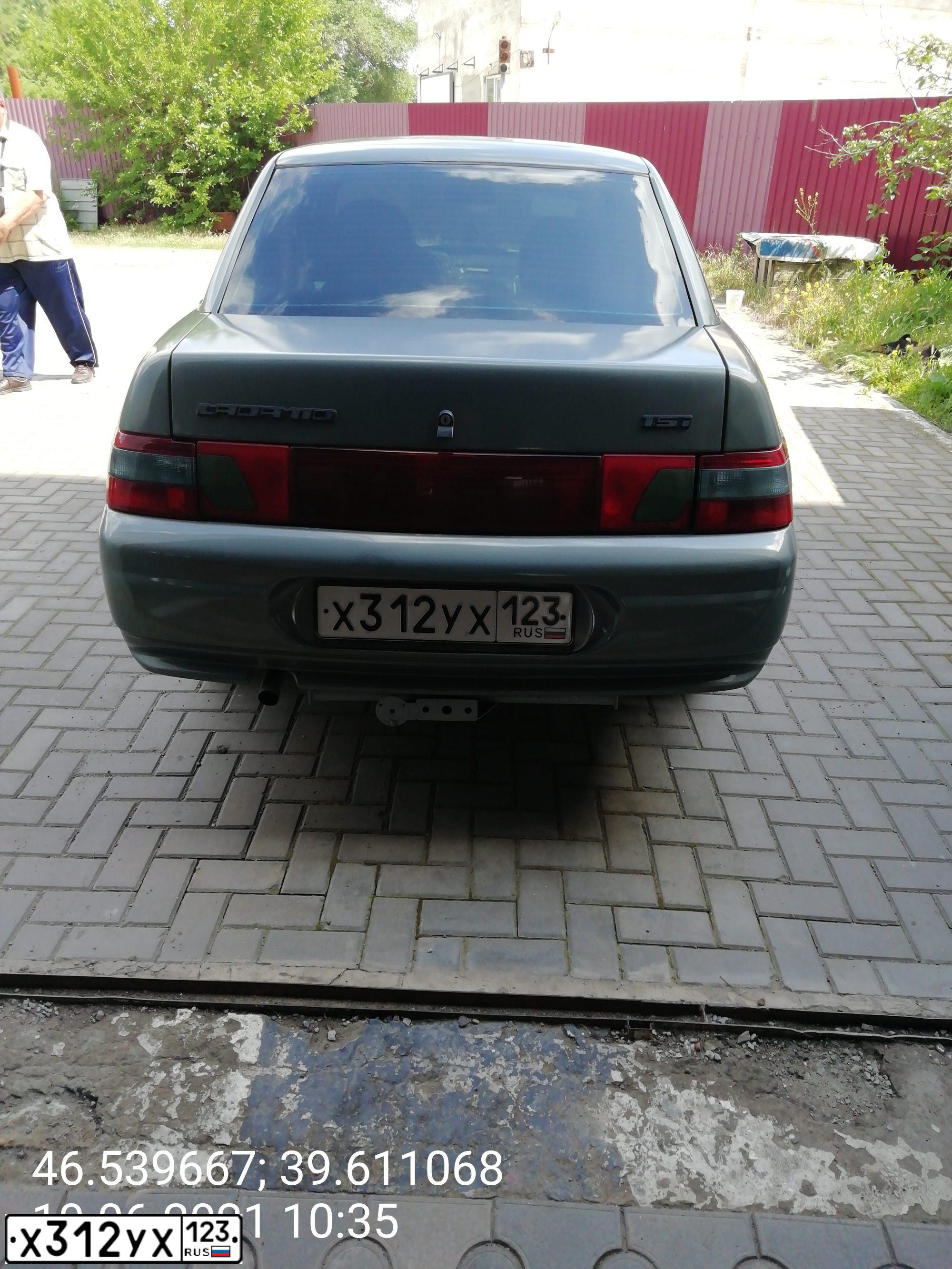 Фото автомобиля LADA 2110, 2003 — госномер А031АТ180