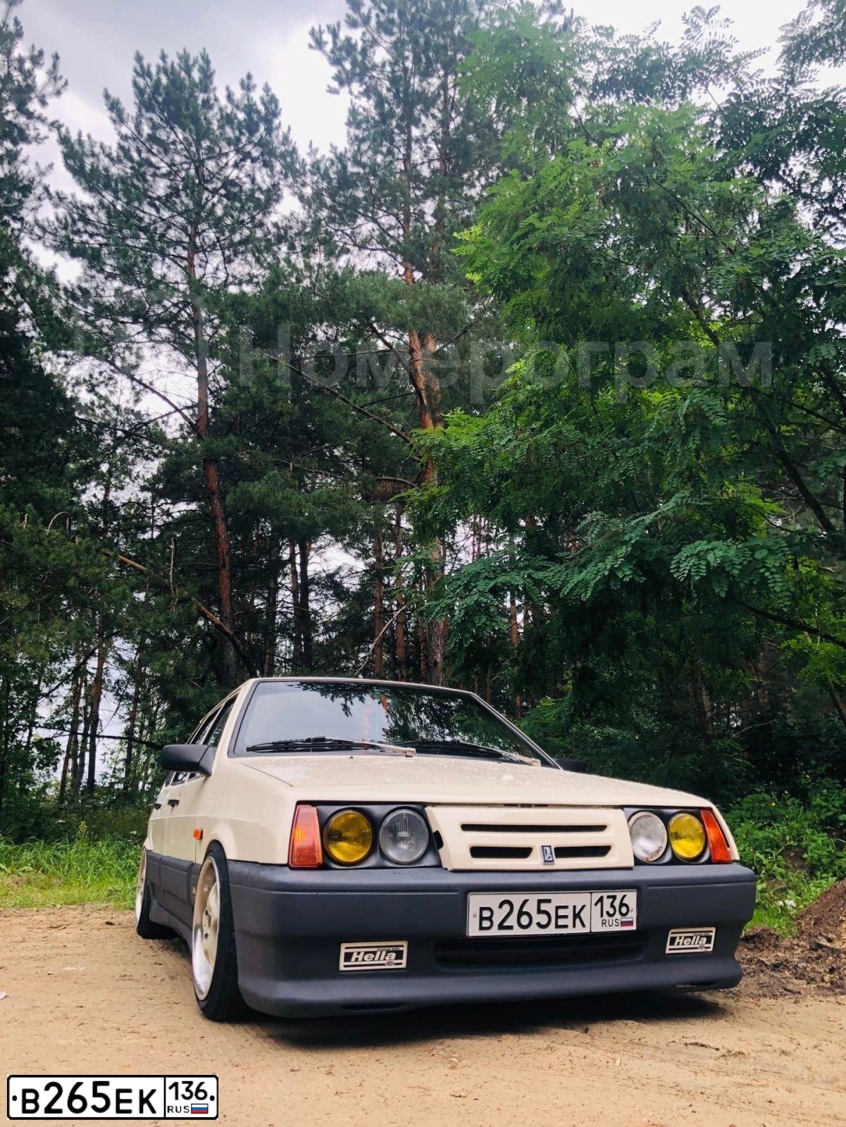 Фото автомобиля LADA 2109, 1988 — госномер К904СО134. Цвет: БЕЖЕВЫЙ