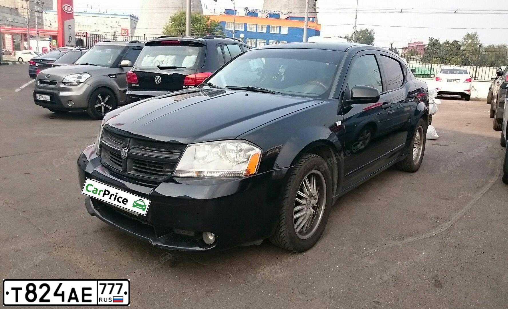 Фото автомобиля DODGE AVENGER, 2007. Цвет: ЧЕРНЫЙ