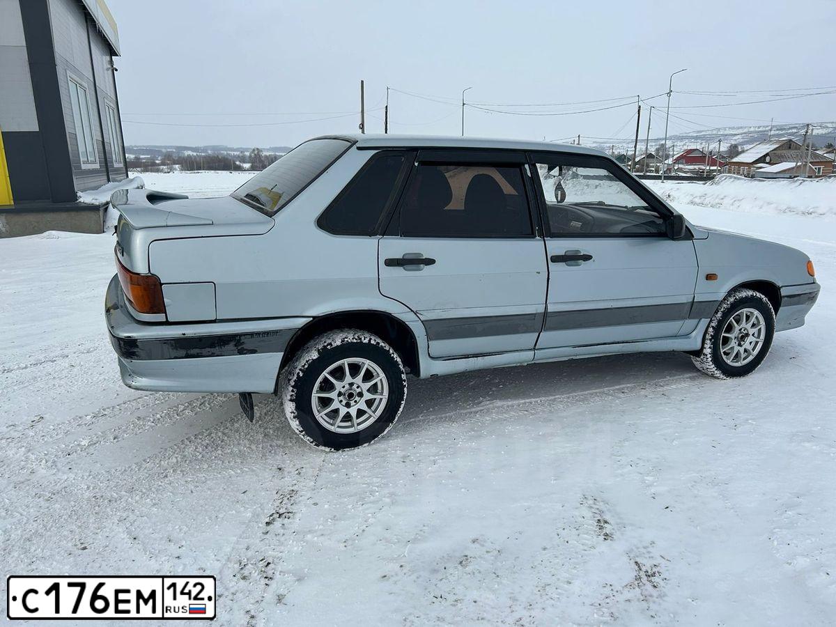 Фото автомобиля LADA 2115 SAMARA, 2002 — госномер С176ЕМ142. Цвет: СЕРЕБРИСТО-ГОЛУБОЙ