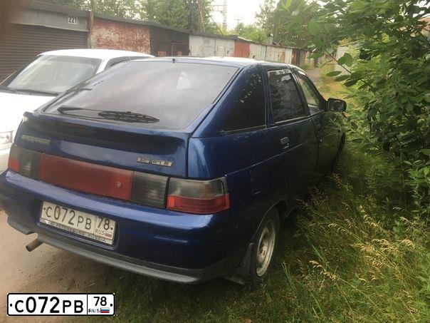 Фото автомобиля ВАЗ 21120, 2002 — госномер Н360РЕ198. Цвет: СЕРЕБРИСТЫЙ ЯРКО-СИНИЙ
