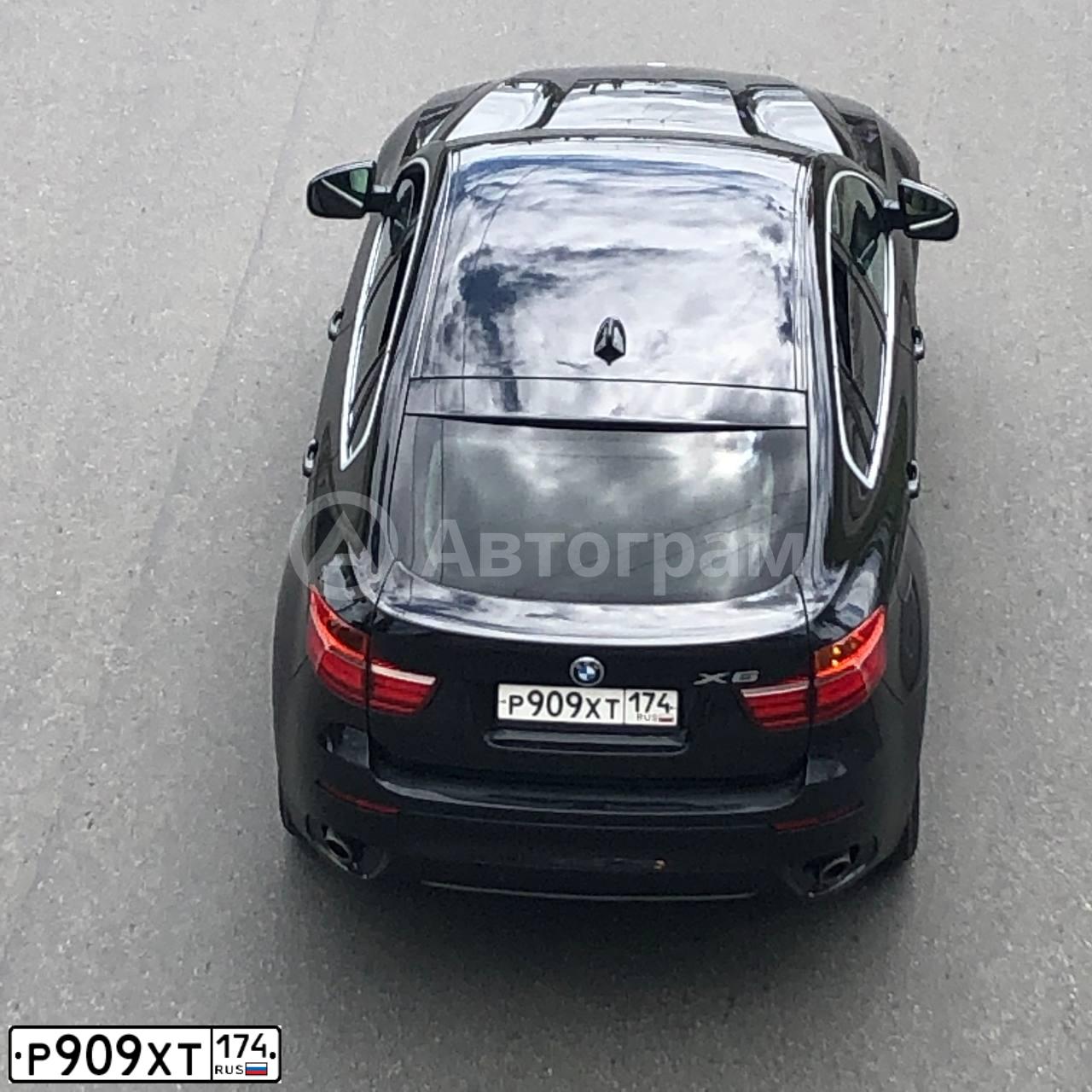 Фото автомобиля BMW X6, 2012 — госномер В666ВВ163. Цвет: ЧЕРНЫЙ