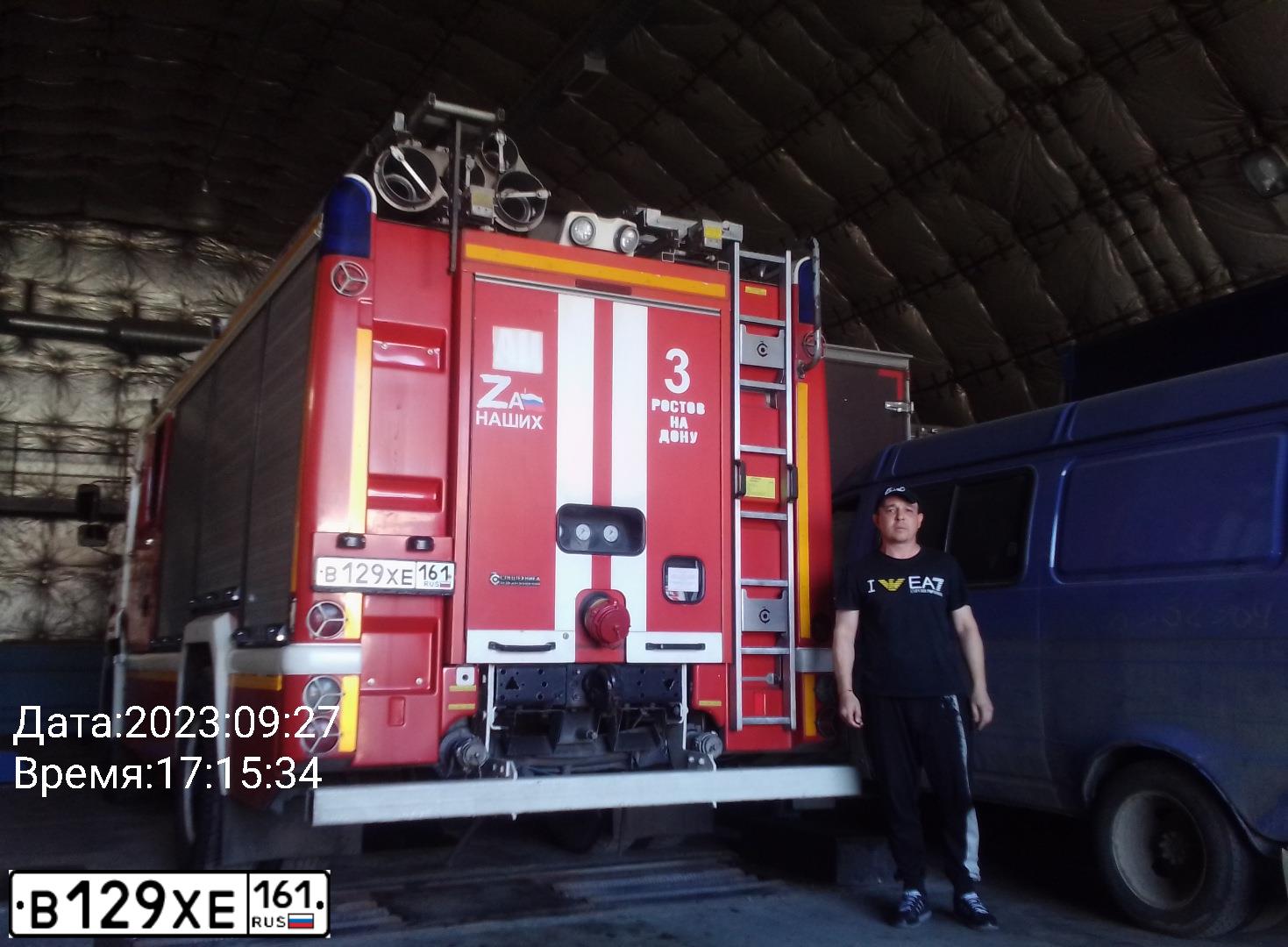 Фото автомобиля KAMAZ 5320 /6X4/, 2016 — госномер В129ХЕ161. Цвет: ЦВ СХ А8 ПО ГОСТ Р 50574-2019