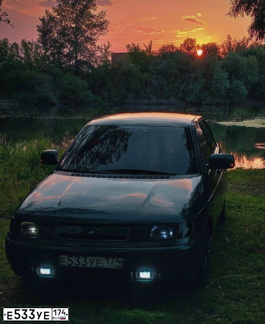 Фото автомобиля LADA 2110 LADA, 2001 — госномер А117КР774. Цвет: СЕРЕБРИСТО-ЗЕЛЕНЫЙ