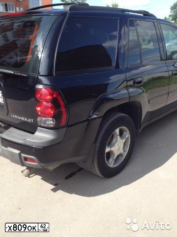 Фото автомобиля CHEVROLET TRAILBLAZER, 2006 — госномер С080ОК750. Цвет: ЧЕРНЫЙ