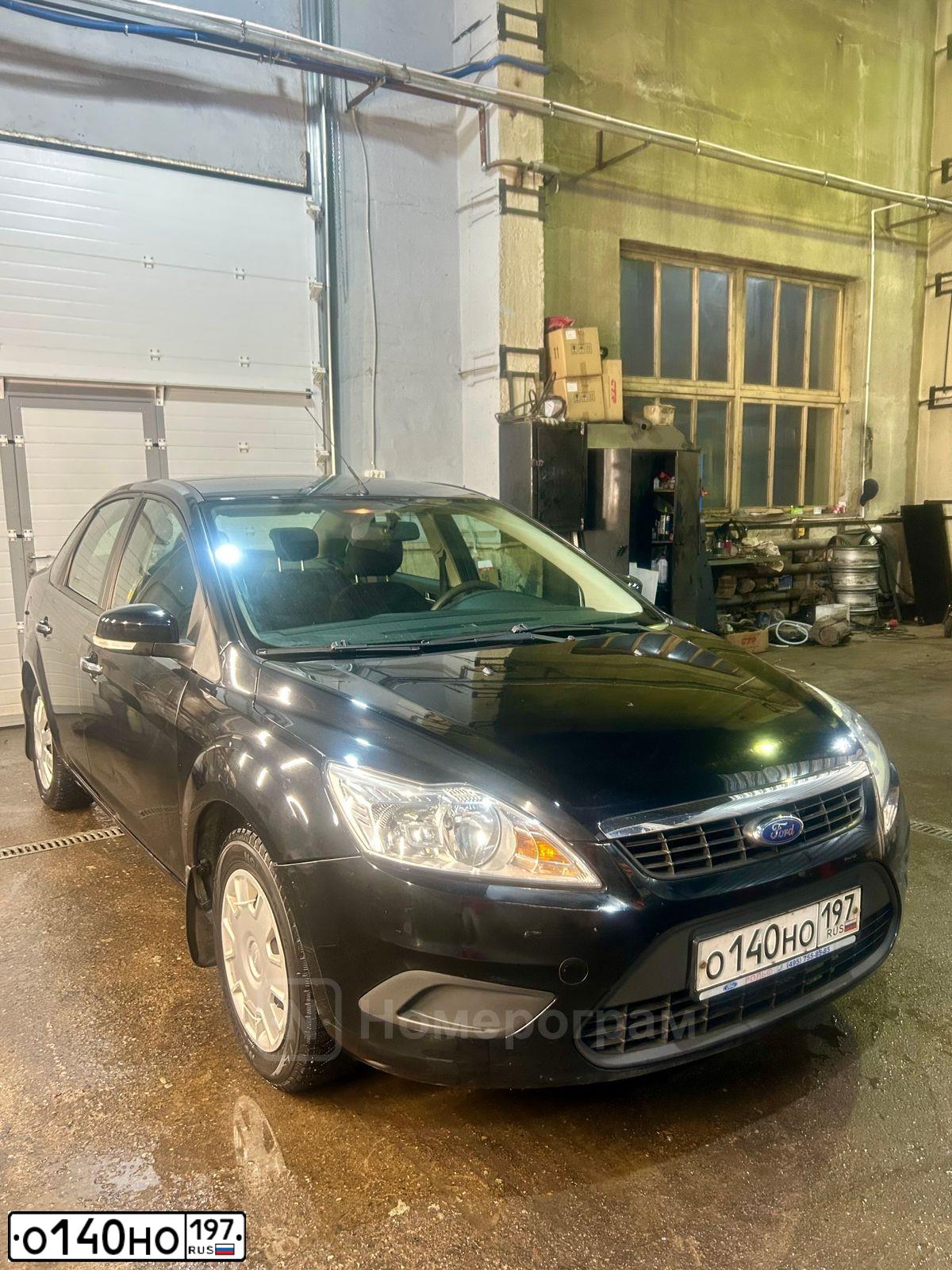 Фото автомобиля FORD FOCUS, 2011 — госномер У214СВ43. Цвет: ЧЕРНЫЙ