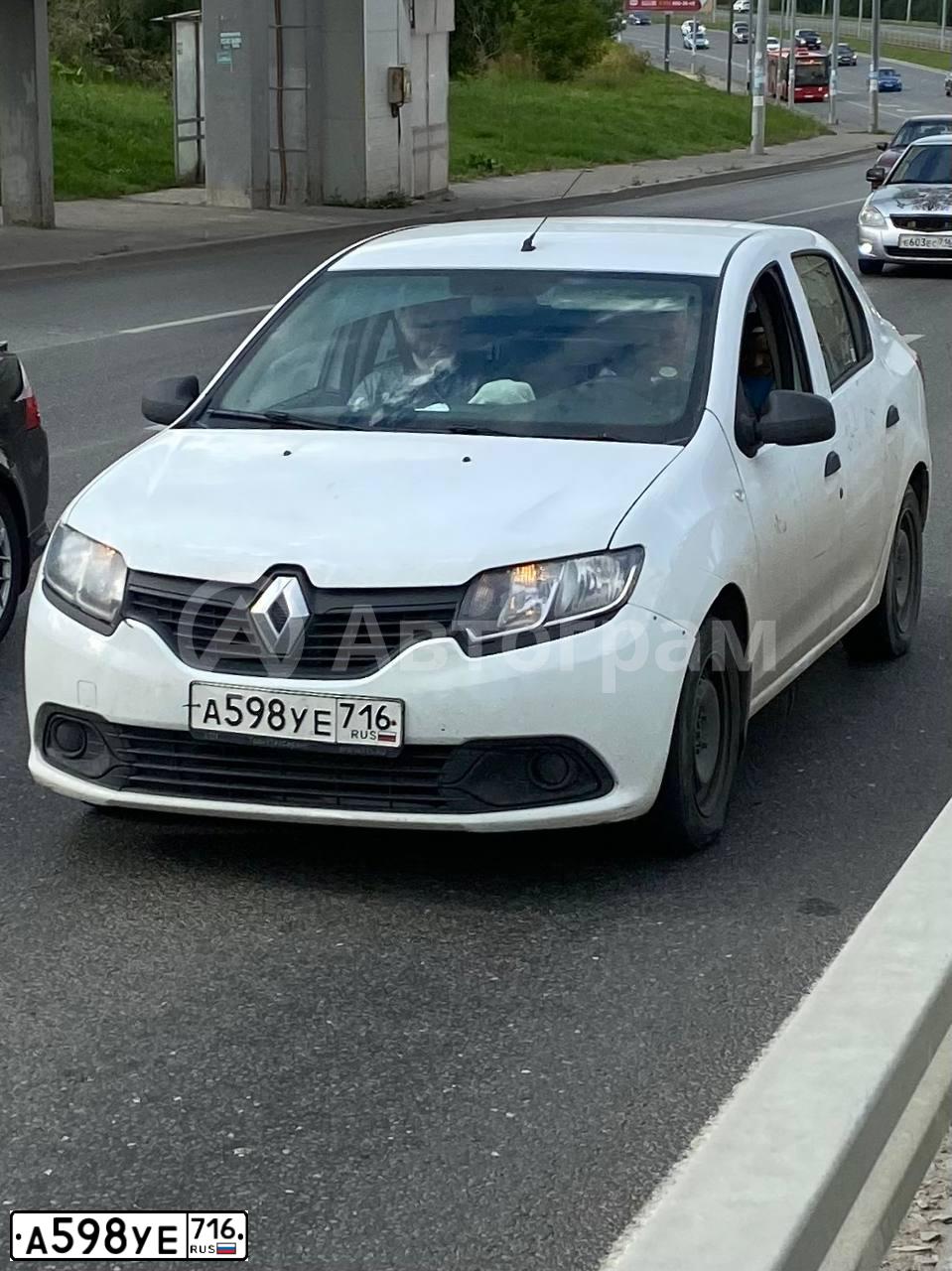 Фото автомобиля RENAULT LOGAN, 2018 — госномер У480АХ58