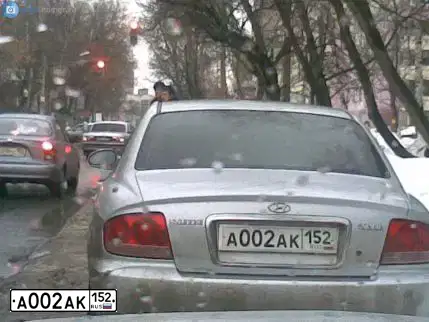 Фото автомобиля TAGAZ SONATA, 2005 — госномер О925ТО152. Цвет: СВЕТЛО-СЕРЫЙ