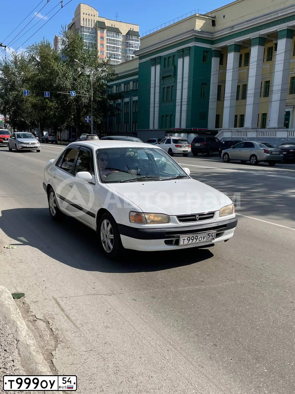 Фото автомобиля TOYOTA COROLLA, 1995 — госномер Р510ТХ154